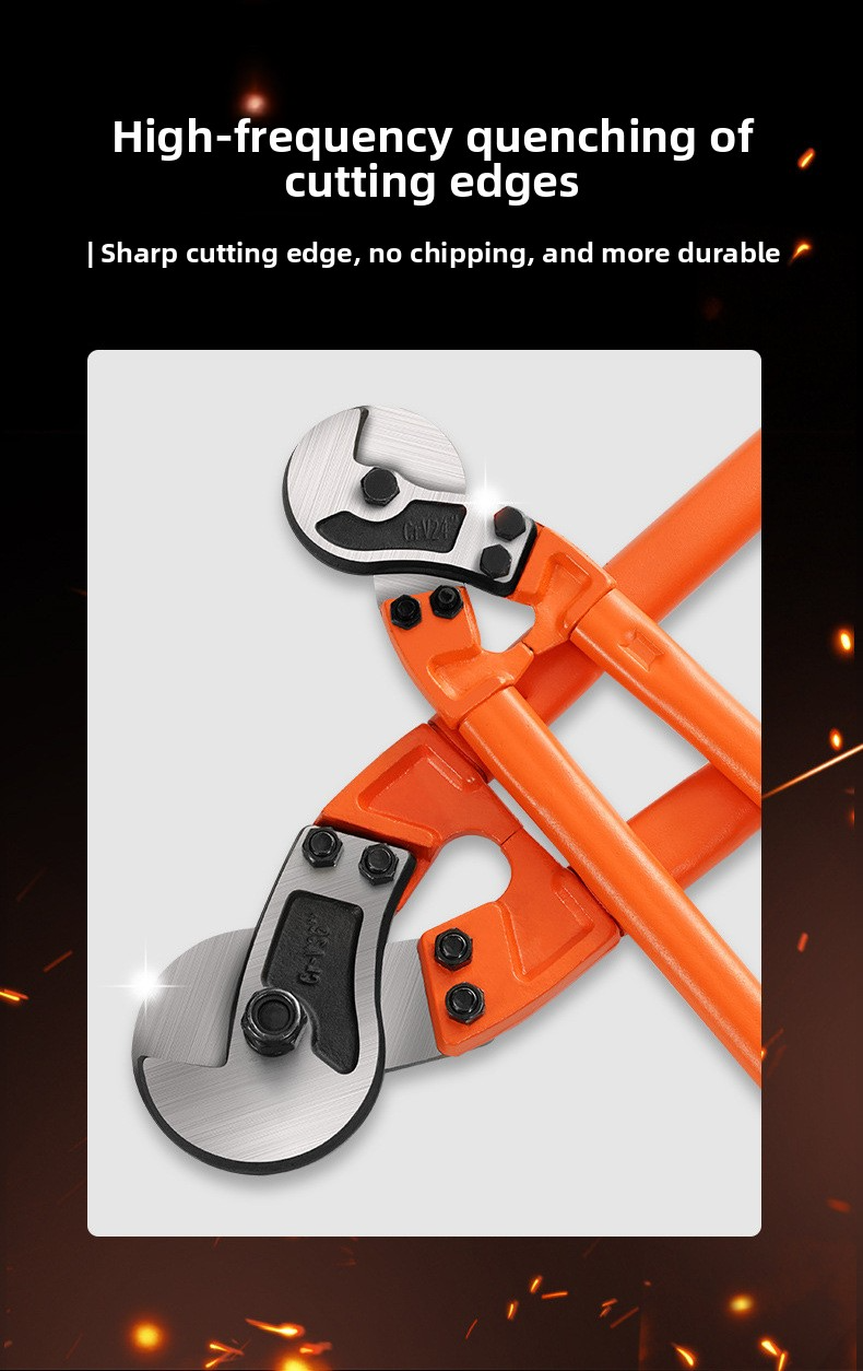 Luwei Tools, 18-inch wire rope cutters, brake cable cutters, manual ...
